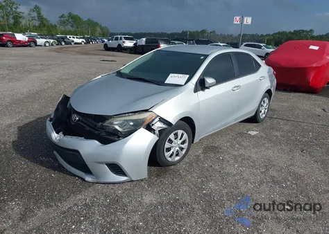 2015 Toyota Corolla L from USA, damaged, VIN 2T1BURHE1FC323926